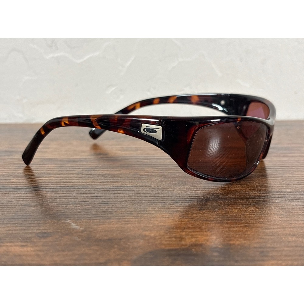 Bolle Rattler 10945 Polarized Sunglasses Dark Tortoise Wrap Sport Mens Womens